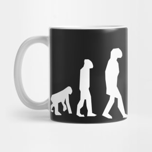 Evolution Of Woman Funny Mug